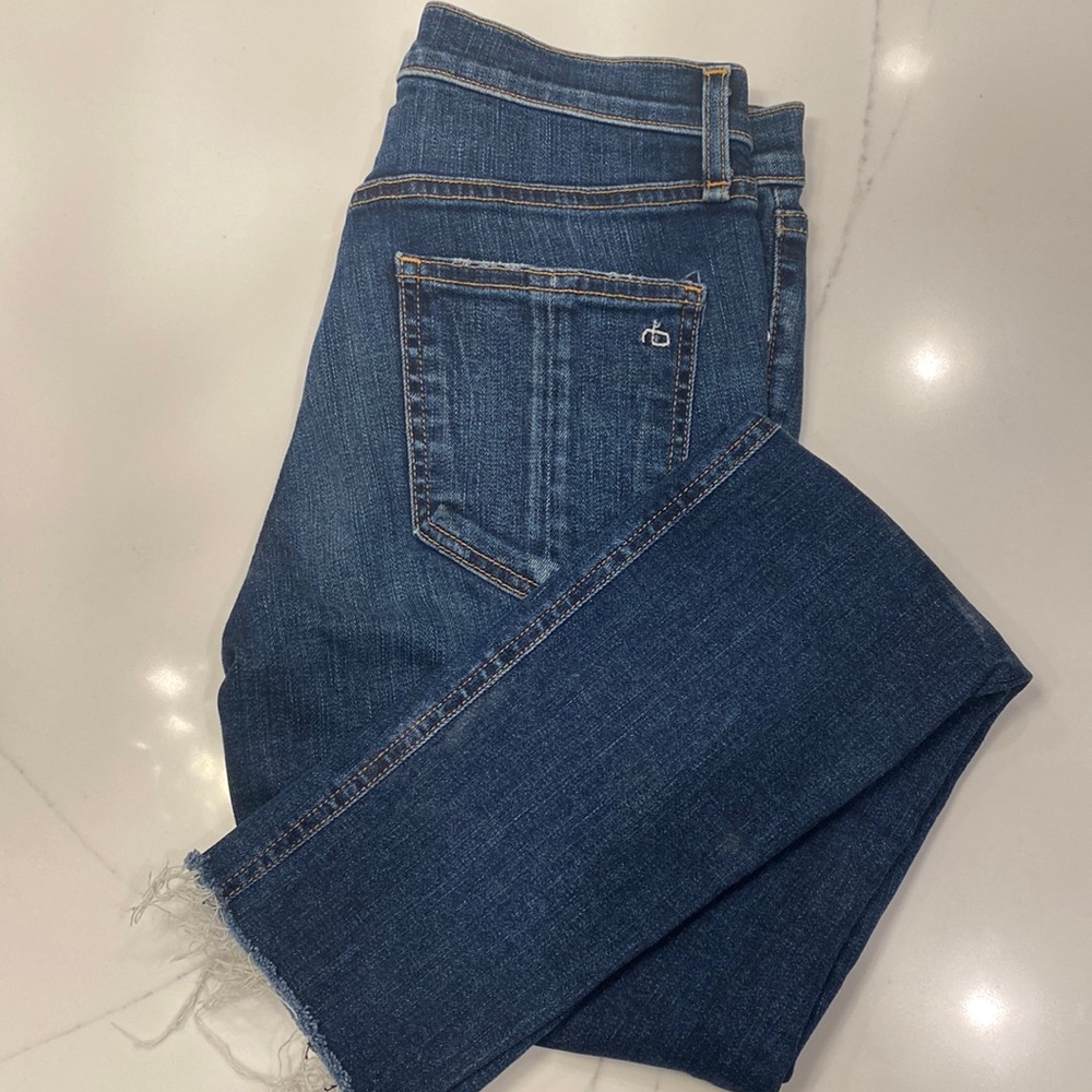 Rag & bone denim. Size 25. Skinny. Dark wash